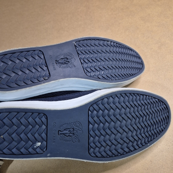 Cole Haan Women's Navy Blue Knit Loafers - Picture 7 of 9